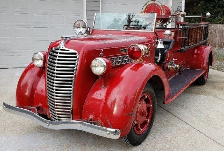 Antique Fire Trucks for Sale eBay & Craigslist, Spotting the Danger