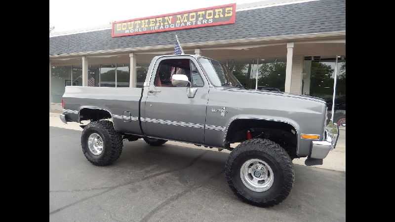 1987 Chevy Silverado 4x4 for Sale Craigslist