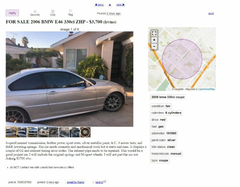 Free Cars Craigslist For Sale By Owner Near Me, Deep Search Tricks