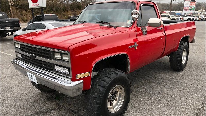 1985 Chevy Silverado 4x4 for Sale Craigslist