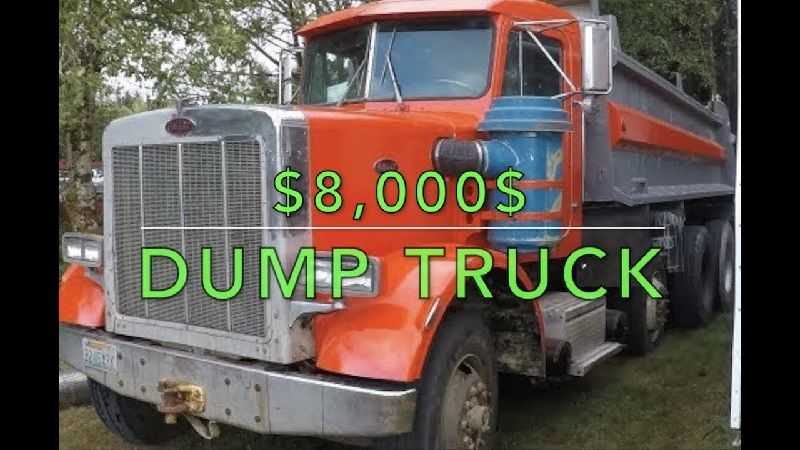 Single Axle Dump Truck for Sale Craigslist