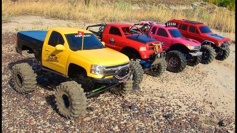 Rc 4 Wheel Drive Trucks