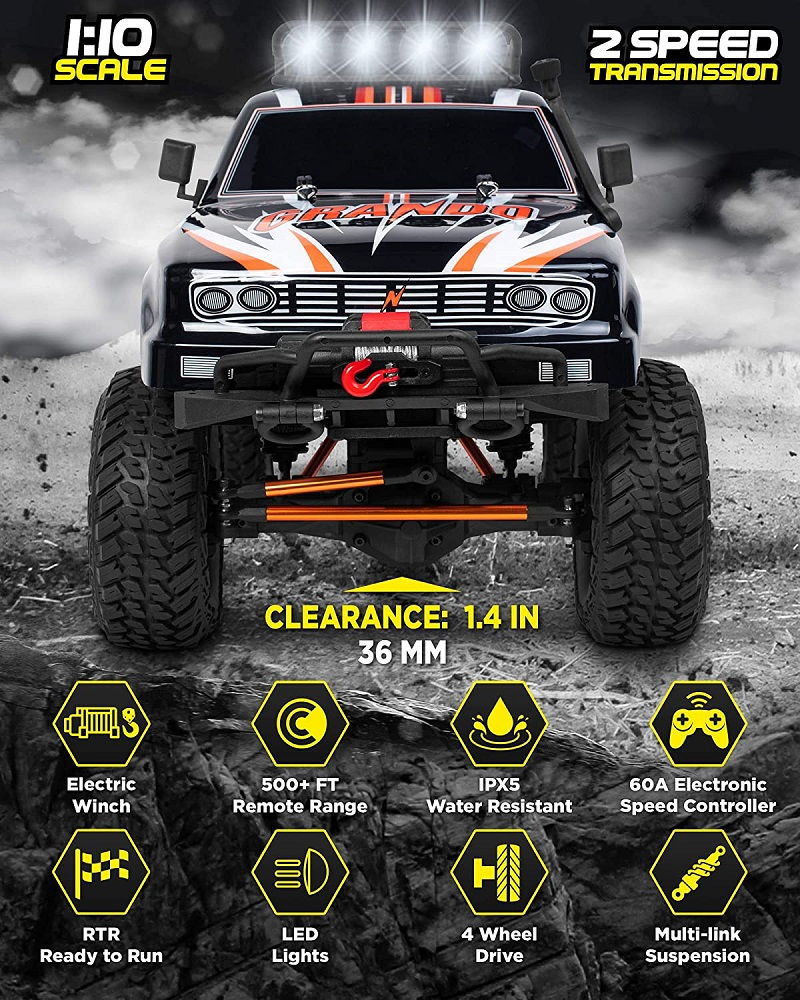 Rc 4 Wheel Drive Trucks