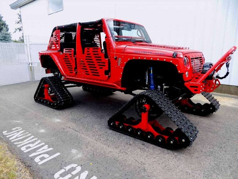 Jeep With Tracks for Sale