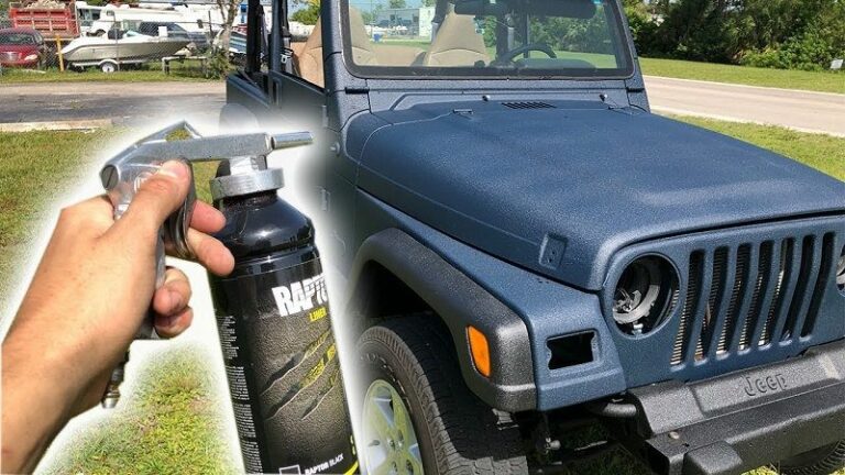 Raptor Rhino Liner to Repair the Rust, Is It Possible?