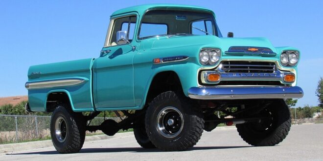 Chevy Napco 4x4 Trucks for sale-1959 Chevrolet Apache Napco 4x4 Pickup