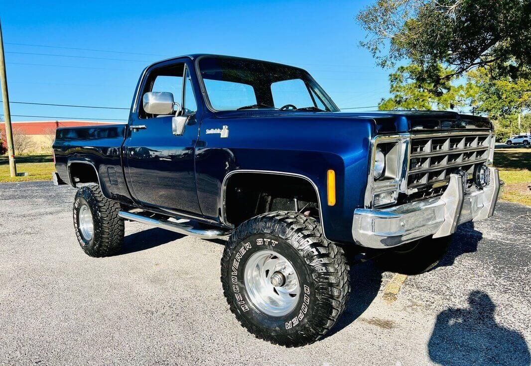 Old Lifted 4x4 Chevy trucks for sale-1979 Chevrolet k10