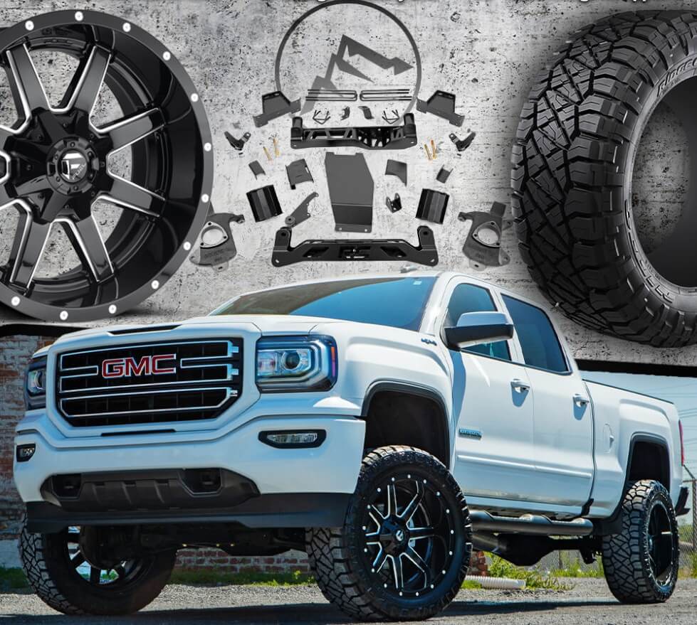 Truck wheels and tires packages
