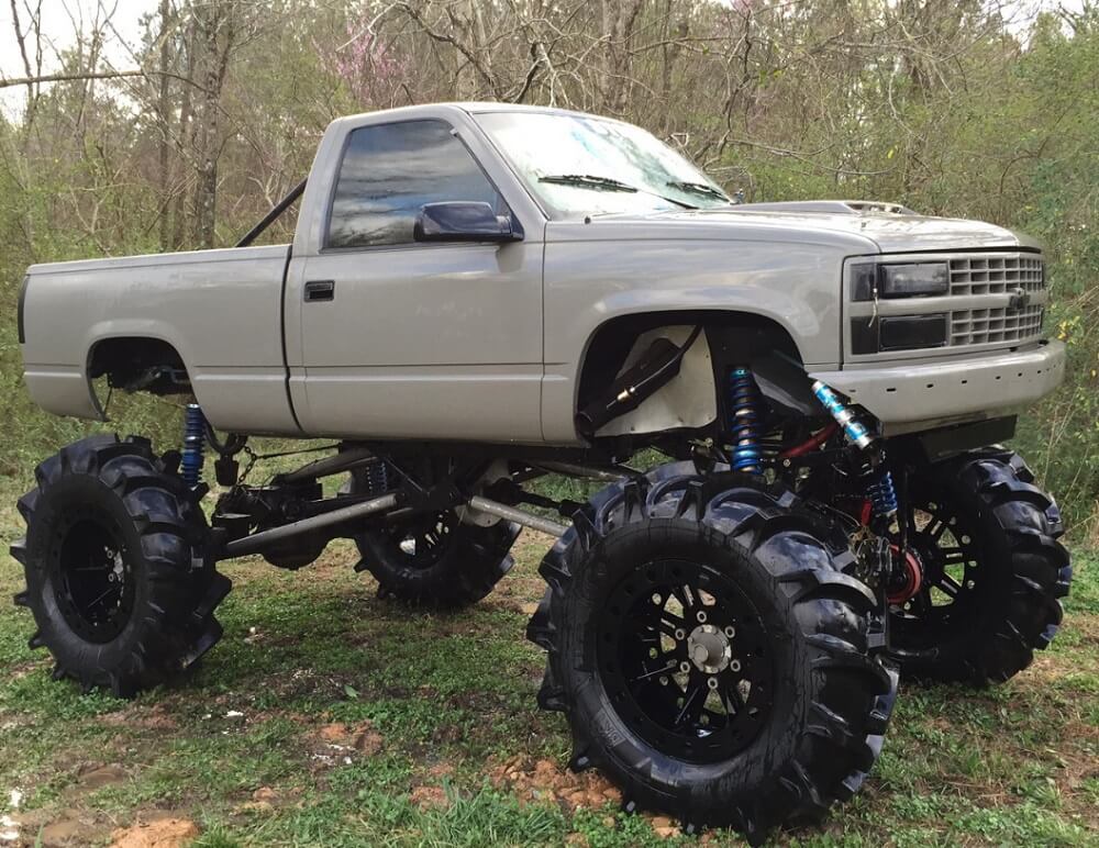 Chevy 4x4 Mud trucks for sale - 90's Chevrolet Silverado Mud Truck