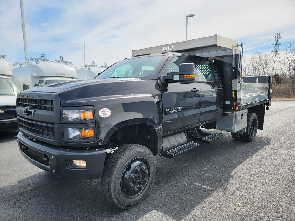 Chevy dump trucks for sale - 2023 Chevy Silverado 6500HD Work Truck Crew Cab