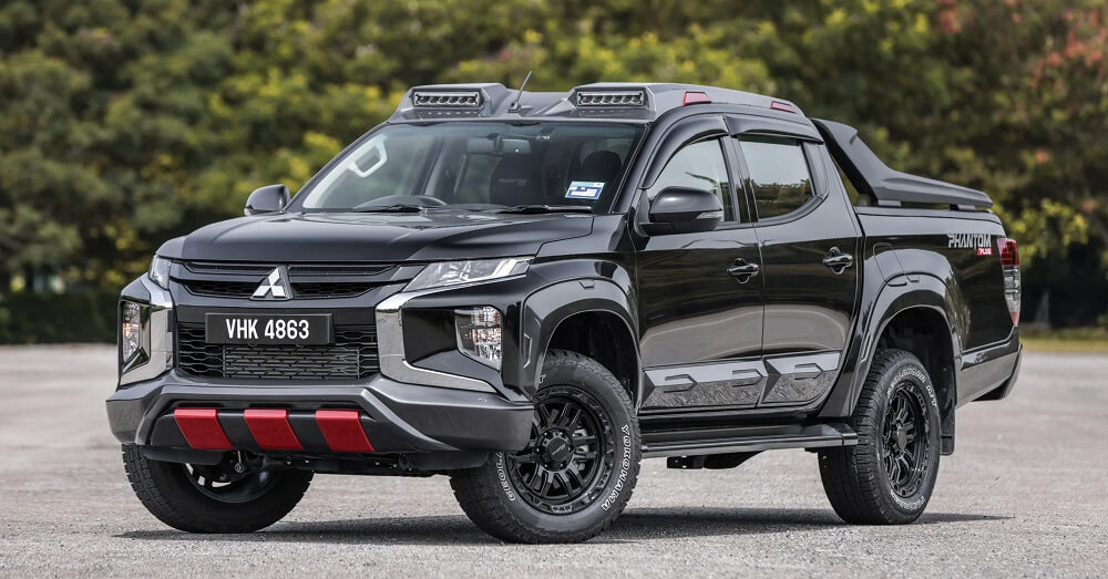 Mistubishi Pickup Truck - 2022 Mitsubishi Triton Phantom Plus Edition