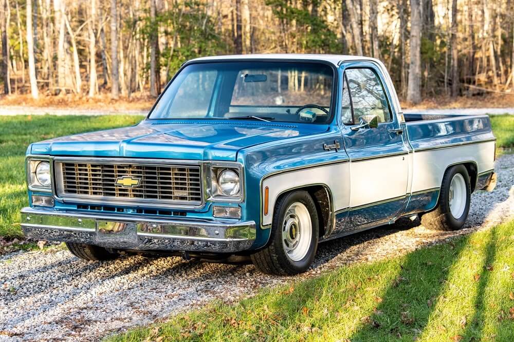 New Chevy Trucks with Old Style Paint - 1973 Chevrolet C10 Chayenne