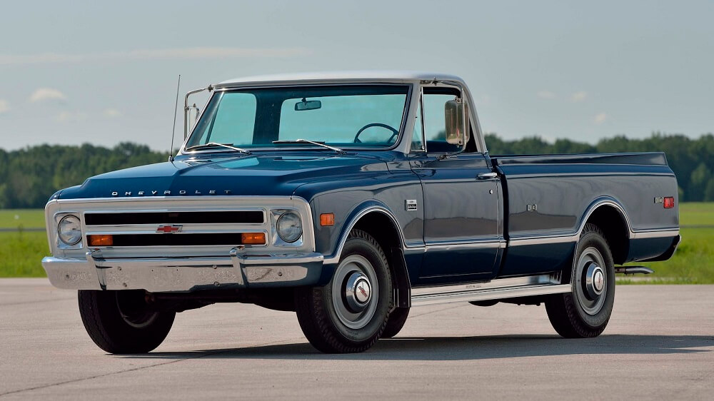 Old Chevy 4x4 trucks for sale in Texas - 1968 Chevrolet C20 Custom Camper Pickup