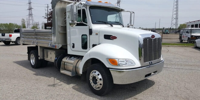 Single axle dump truck for sale on Craigslist - 2016 Peterbilt 330 Landscaper Alumunium Dump truck