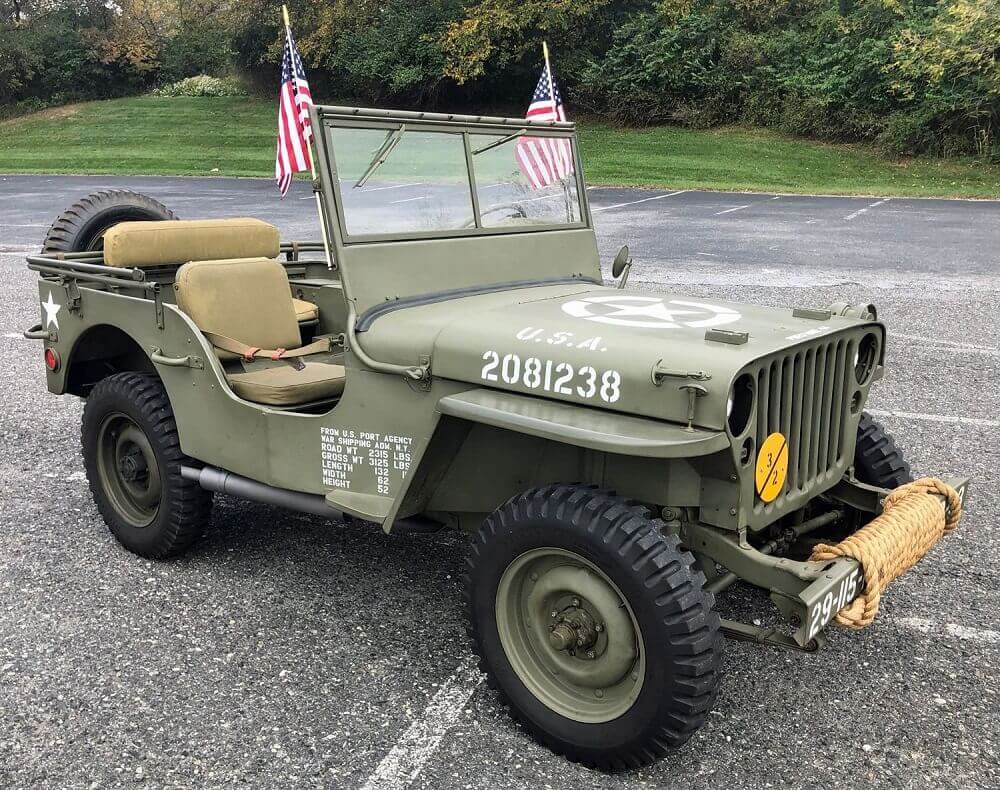 Willys Jeeps for Sale on Craigslist - 1942 Willys military jeep