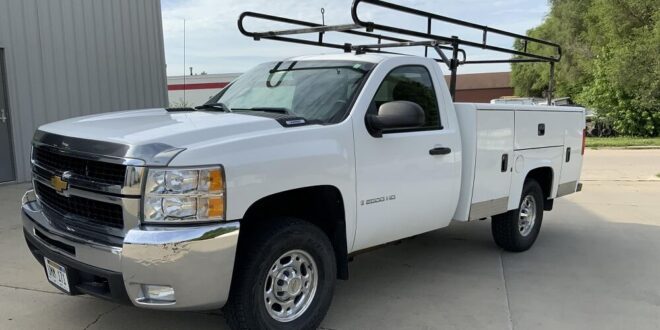 Chevrolet 4x4 Utility Trucks for Sale - 2008 Chevrolet Silverado 2500 HD LT1 4WD Service Truck