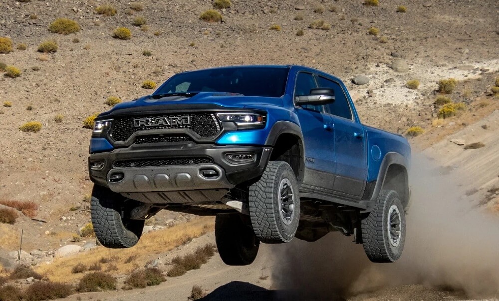 Reliable used pickup truck on craigslist 2021 Ram TRX Blue Airborne Teaser