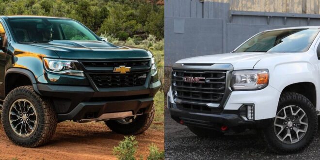 Chevy colorado zr2 vs Gmc canyon at4