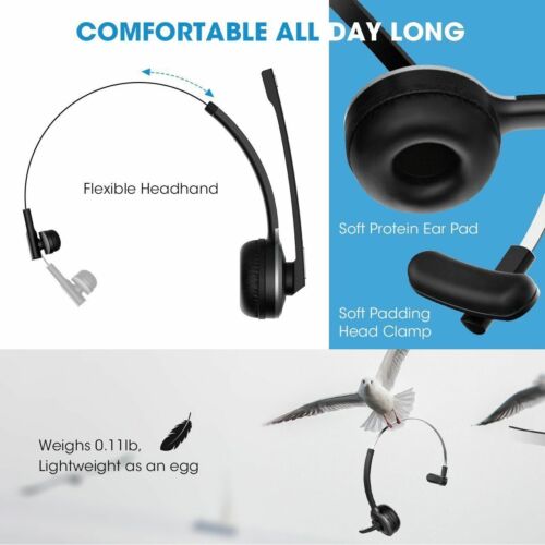 Comfortable Bluetooth Headsets for truckers