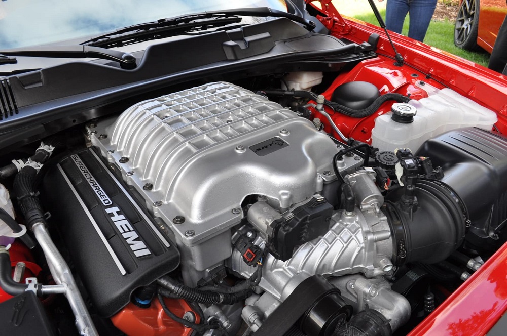 Supercharged Hellcat Truck Engine