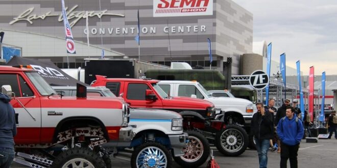 Ram truck on 2022 SEMA Trucks