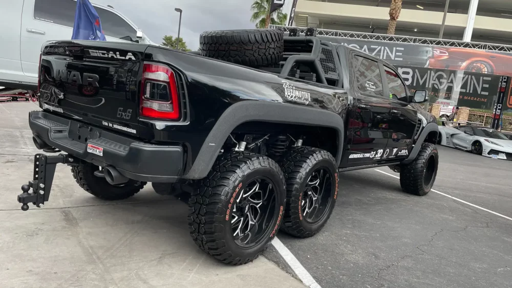 biggest 6x6 trucks of the 2022 sema show