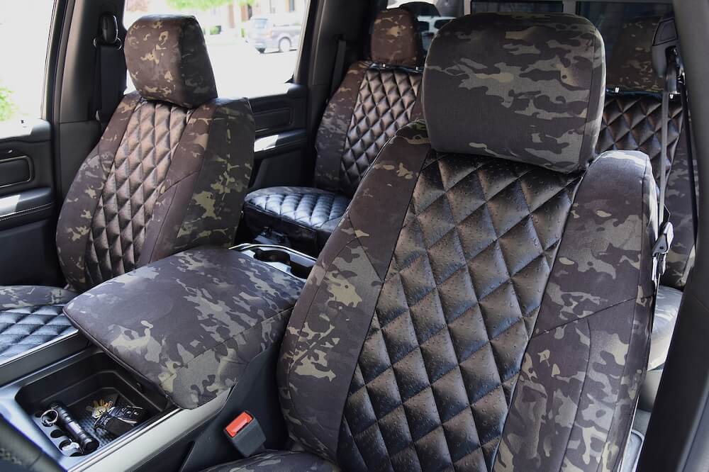 Image of Camo seat covers for trucks