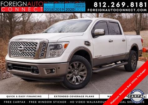 2017 Nissan Titan Platinum Reserve