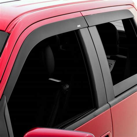 Aerodynamic Low-Profile Window Visors Enhance Style and Functionality