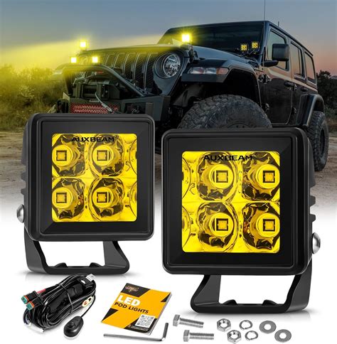 Auxbeam 2023 2 inch Amber Fog Lights