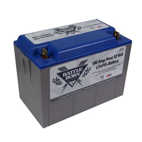 Battle Born 12V 100Ah Lithium Ion Battery