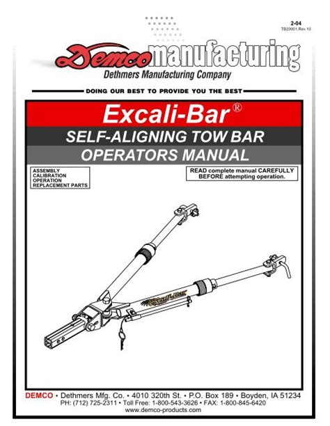Demco 2022 Excali-BAR Weight Distribution System