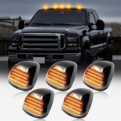 Dynasty Lighting Smoked Lens Cab Marker Lights for Toyota Tundra 2019