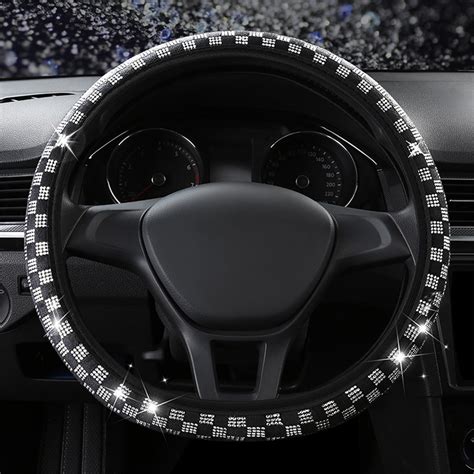 Eboot Rhinestone Steering Wheel Cover