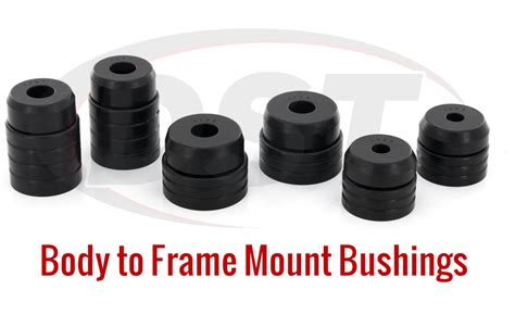 Upgrade Your Ride with Premium Polyurethane Body Mount Bushings Today