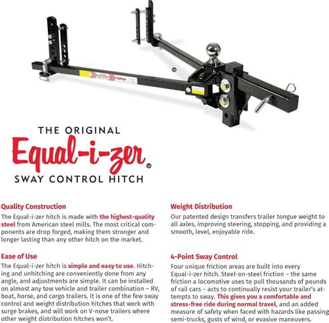 Equal-i-zer 2023 4-Point Sway Control Hitch