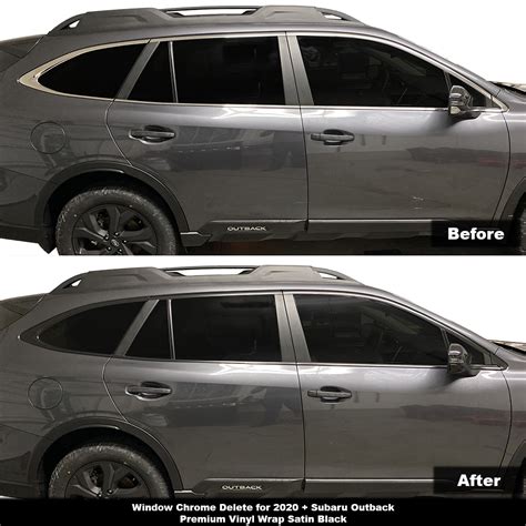 Macto Custom Black Chrome Delete Kit 2020 Subaru Outback