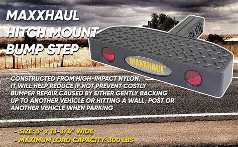 MaxxHaul 2022 Hitch Mounted Step