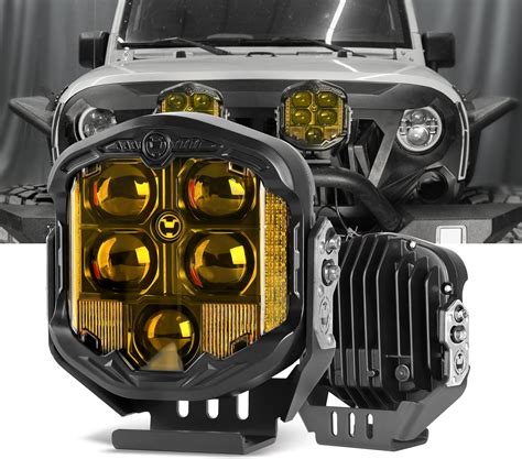 Mlife 7-Inch Round LED Fog Lights