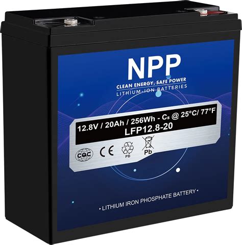 NPP 12V 100Ah Lithium Iron Phosphate Battery