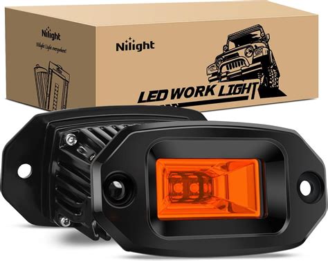 Nilight 2021 200W LED Reverse Light Pods