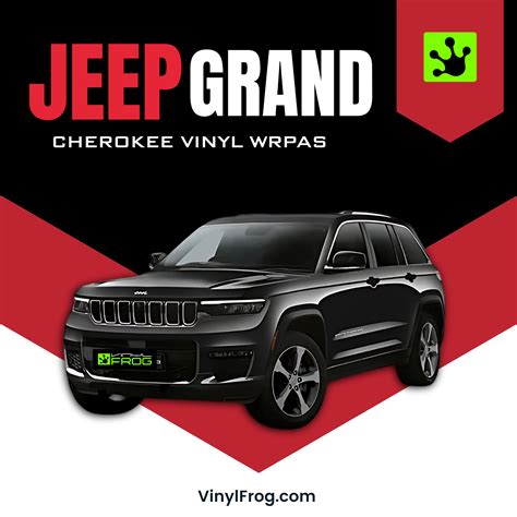Oracal Gloss Black Vinyl Wrap 2019 Jeep Grand Cherokee