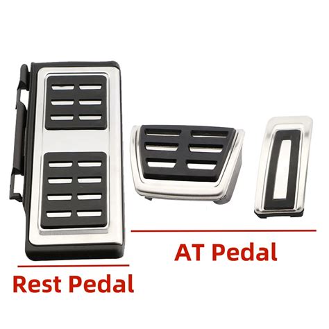 OxGord Stainless Steel Pedal Covers