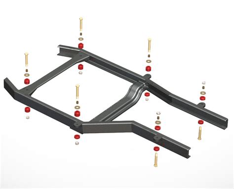 Prothane 2.0L Body Mount Kit