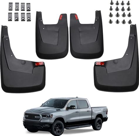 Rugged Ridge All-Terrain Mud Flaps - 2020 Ram 1500