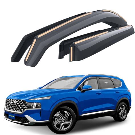 Stampede 2019 - Present Hyundai Santa Fe Low-Profile Window Visors