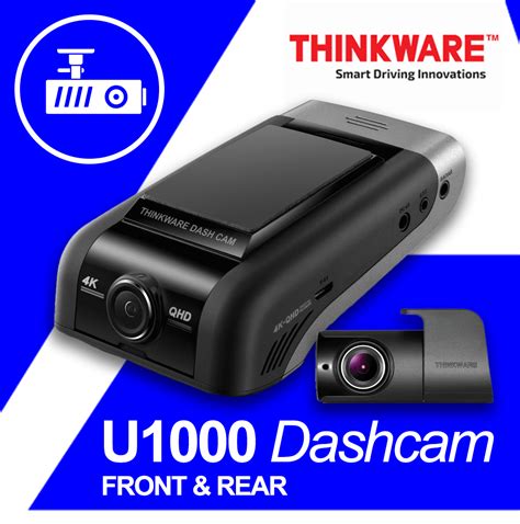 Thinkware U1000 - Front & Rear