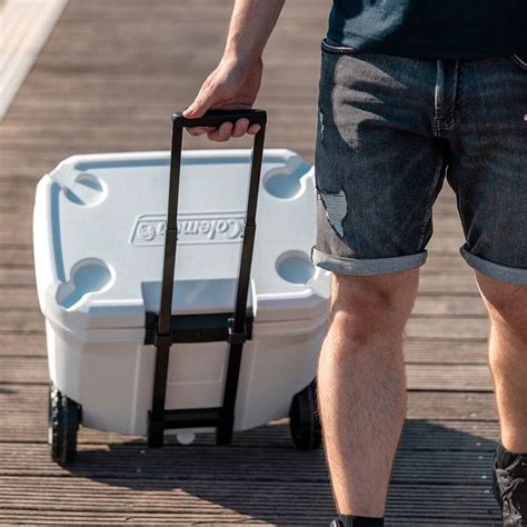 Wheeled Coleman Marine Cooler