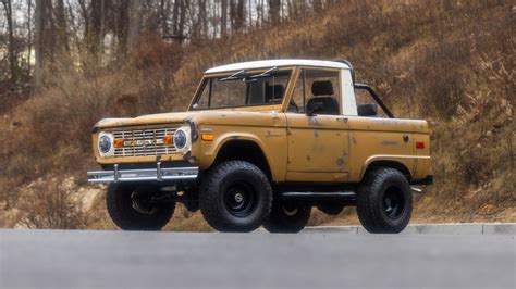 Discover the Classic Early Ford Bronco Half Cab for Sale