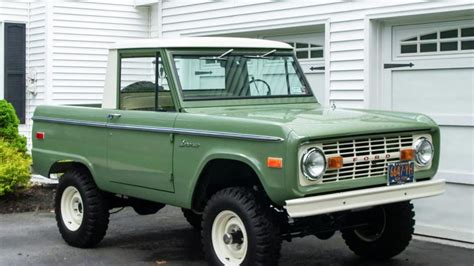 1971 Ford Bronco Half Cab